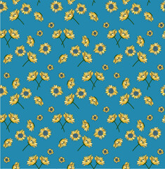 easter pattern, sunflower