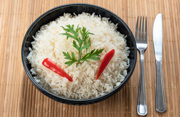 bowl of rice