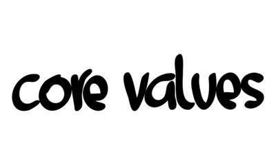 motivational words written by hand with basic colors black and white