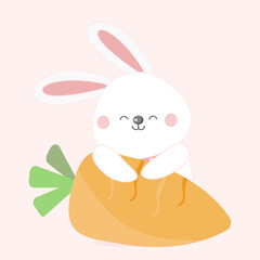rabbit with carrot