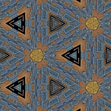 Traditional mystic background design. Pakistani ethnic texture. Geometric stripe ornament cover photo. Turkish fashion for floor tiles and carpet. Repeated pattern design for Indian textile print