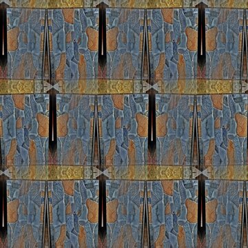Traditional mystic background design. Pakistani ethnic texture. Geometric stripe ornament cover photo. Turkish fashion for floor tiles and carpet. Repeated pattern design for Indian textile print