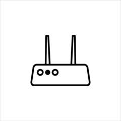 router icon vector illustration symbol