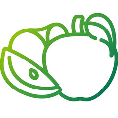 apple gradient icon