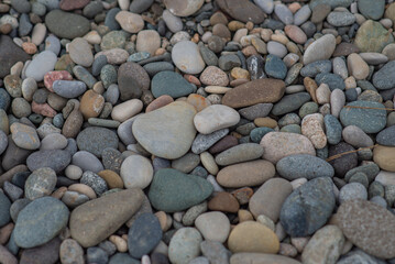 pebbles on the beach