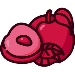 Plum Two Tone icon