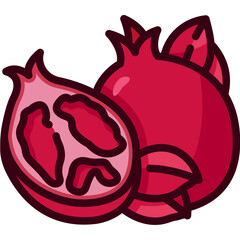 Pomegranate Two Tone icon