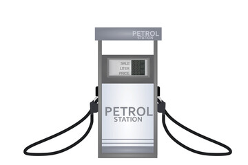 Fuel dispenser equipment. vector illustration