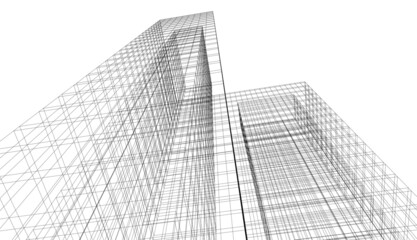 abstract background of architecture