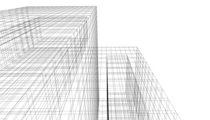 abstract background of architecture