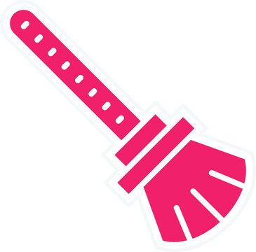 recommend clip art: Vector Design Broom Icon Style