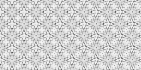 seamless drawn pattern with triangles