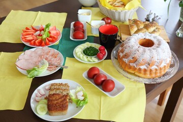 Polish Easter breakfast