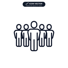 leader icon symbol template for graphic and web design collection logo vector illustration