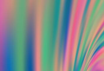 Dark BLUE vector blurred bright pattern.