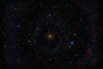 Dazzling star in Cepheus