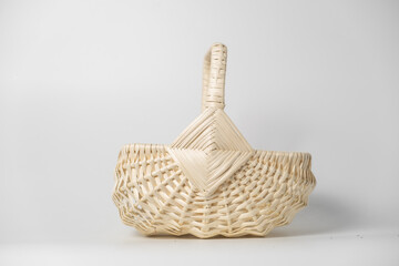 Basket isolated on white background