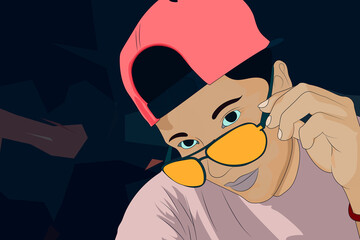 una tarde en la ciudad junto a los edificios