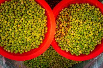red and green beans