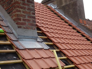 toiture tuile reparation lattage