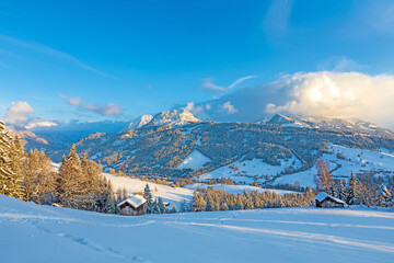 Allgäu - Winter - Paradies - Schnee - ALpen - berge