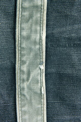 close up of the jacket jeans denim texture with  detailes