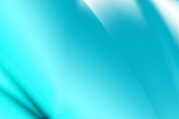 Turquoise abstract background design using vibrant cyan color tones and shading to give it a 3D stylish look. Used to express concepts like relaxation, purity , balance or as a wallpaper for mobile.