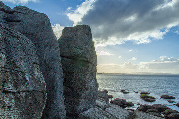 rocks and sky