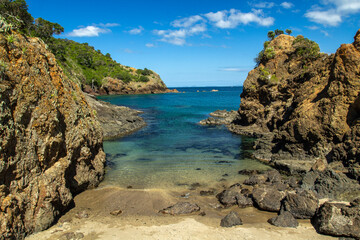 beach and rocks