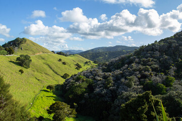landscape with clouds