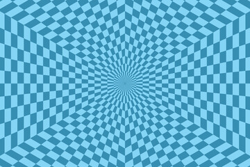 Vector abstract background. Simple  illustration with optical illusion, op art.