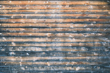 Old Dark Wood Plank Board Grunge Background.