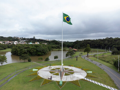 Tingui Park - 500 Years of Discovery of Brazil Square Curitiba. 