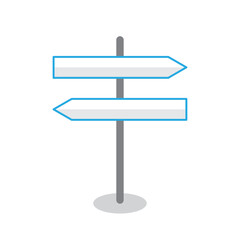 Road signs, great design for any purposes. Location icon. Vector illustration. stock image.