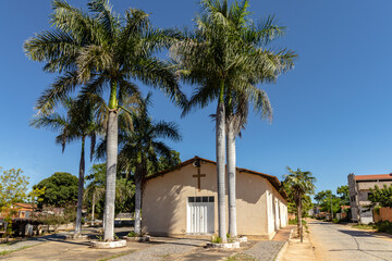 Fototapeta na wymiar church in the city of Maria da Cruz, State of Minas Gerais, Brazil