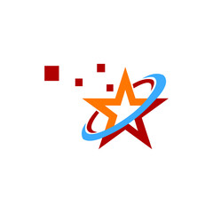 start circle technology logo design