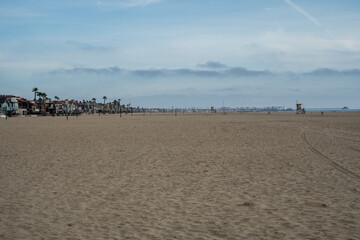 Fototapeta na wymiar Orange County Beach Days