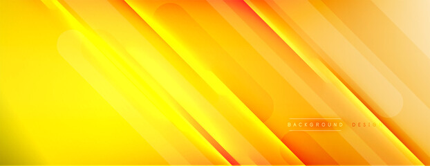 Abstract background. Shadow lines on bright shiny gradient background.