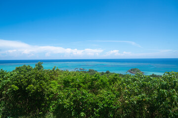 展望台からの眺め / 沖縄件 石垣島 玉取崎展望台