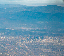 Obraz premium Above the City of Angels