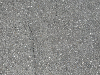 ひび割れたアスファルト
