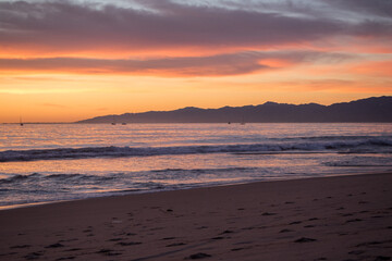 Obraz premium SoCal Sunsets at Playa del Rey