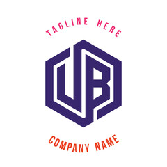 UB  lettering logo is simple, easy to understand and authoritative