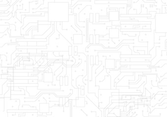 Abstract hi-tech background. Future technology digital network circuit innovation vector illustration.