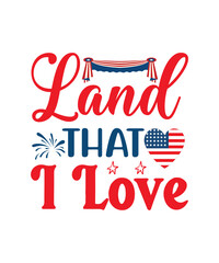 4th July Svg Design