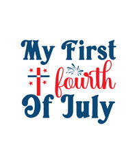 4th July Svg Design