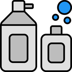 shampoo outline color icon