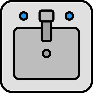 recommend clip art: sink outline color icon
