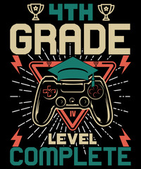 4th Grade level complete Graduation Tee