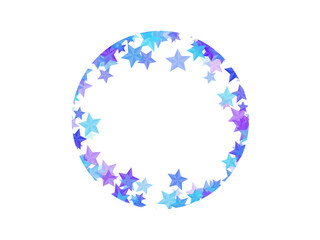 Star Frame Background Illustration